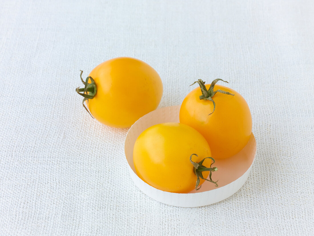Three bean gold tomatoes