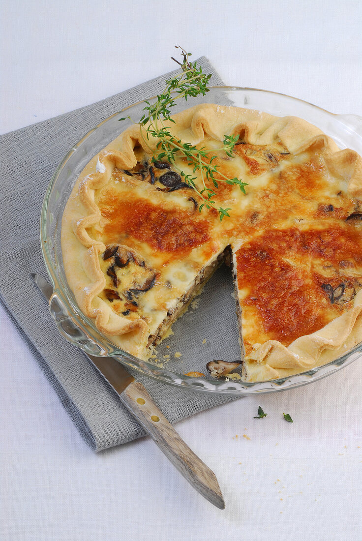 Vorspeisen & Nachspeisen, Ge- müsetorte mit Pilzfüllung