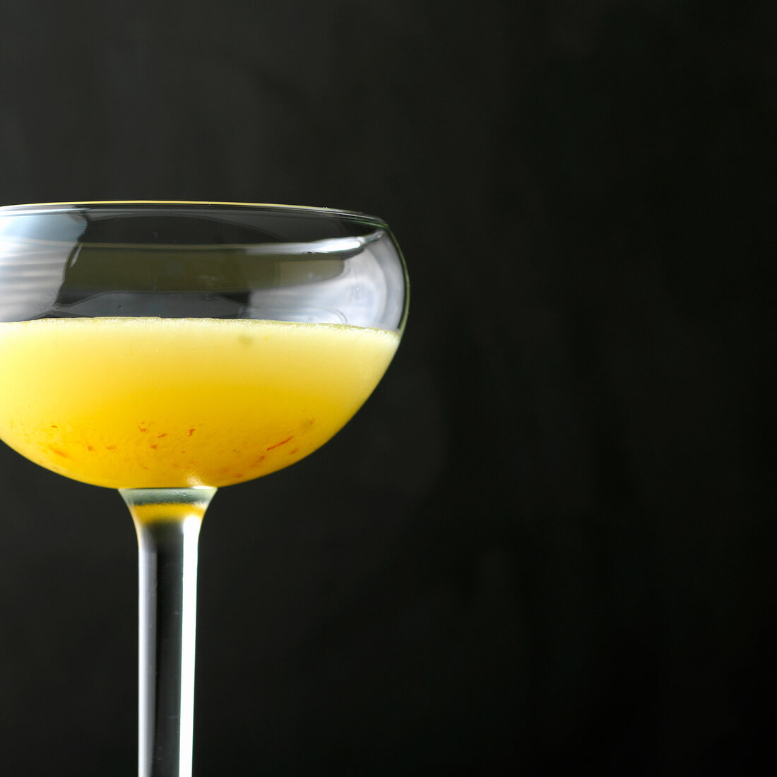 Mixschule, Orange & Ginger Dai -quiri, gelb in 1 Cocktailschale