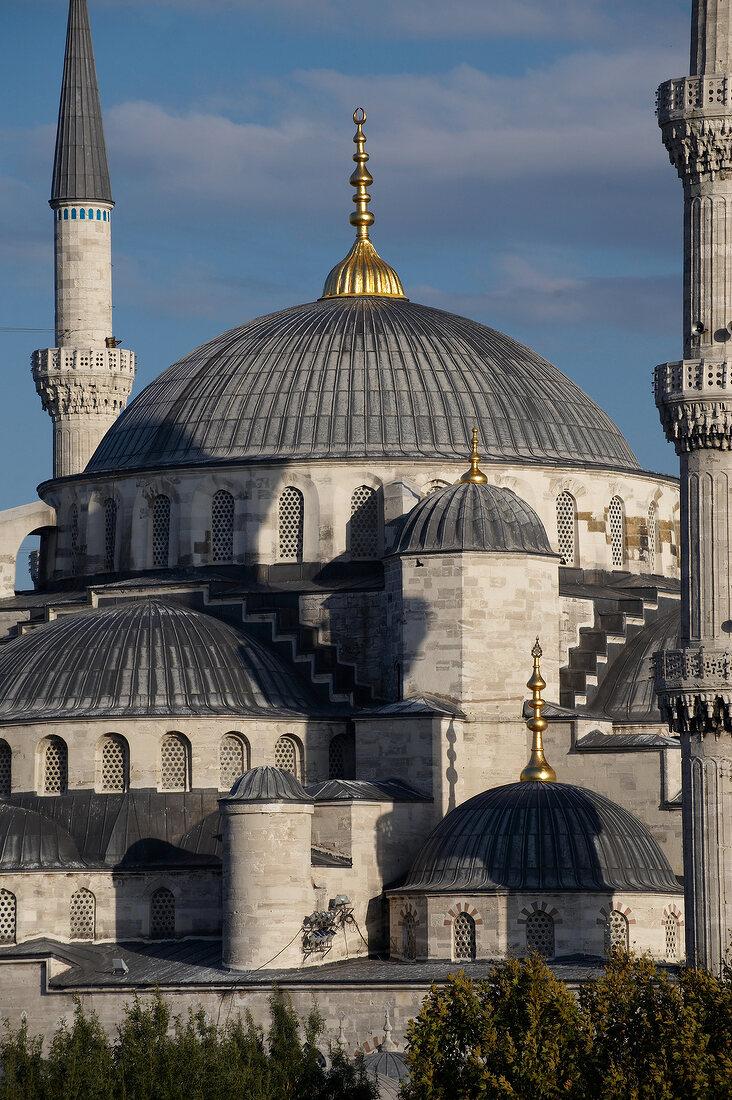 blaue Moschee, aussen. X 