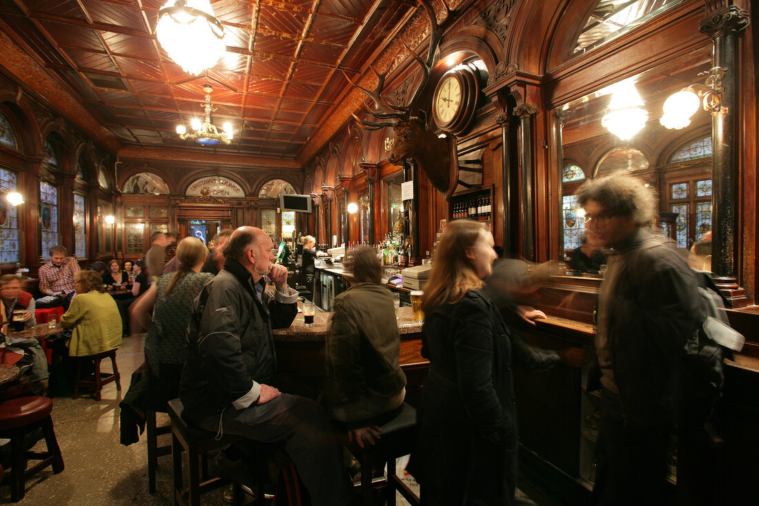 The Stag's Head Bar Dublin Irland