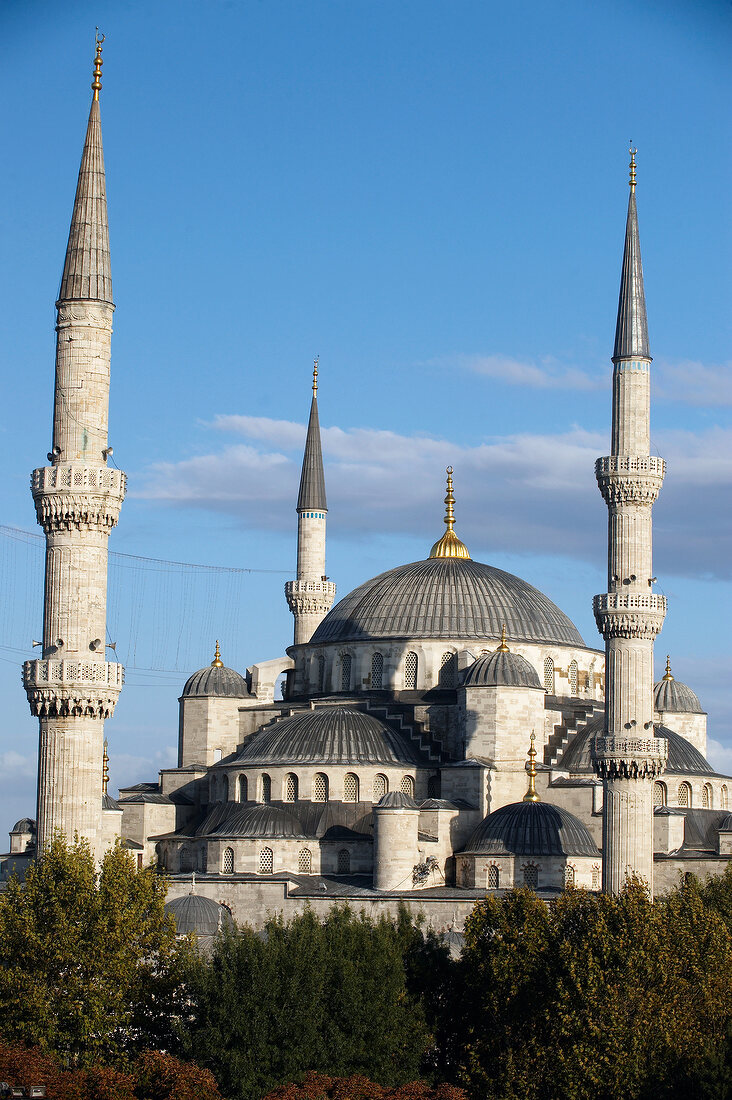 blaue Moschee, aussen. X 