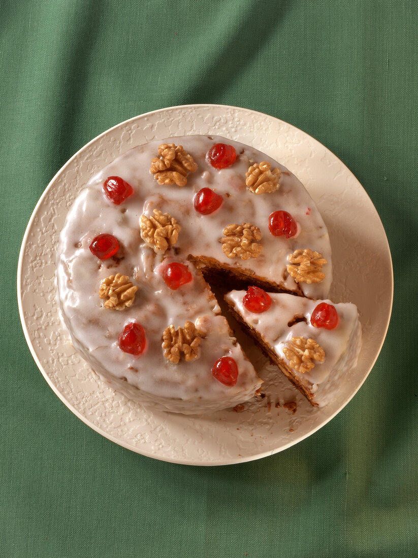 Weihnachtsbäckerei, englischer Früchtekuchen