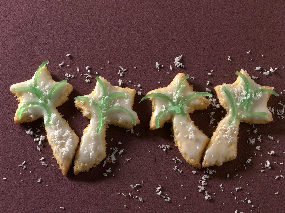 Weihnachtsbäckerei, Paradiesische Kokospalmen