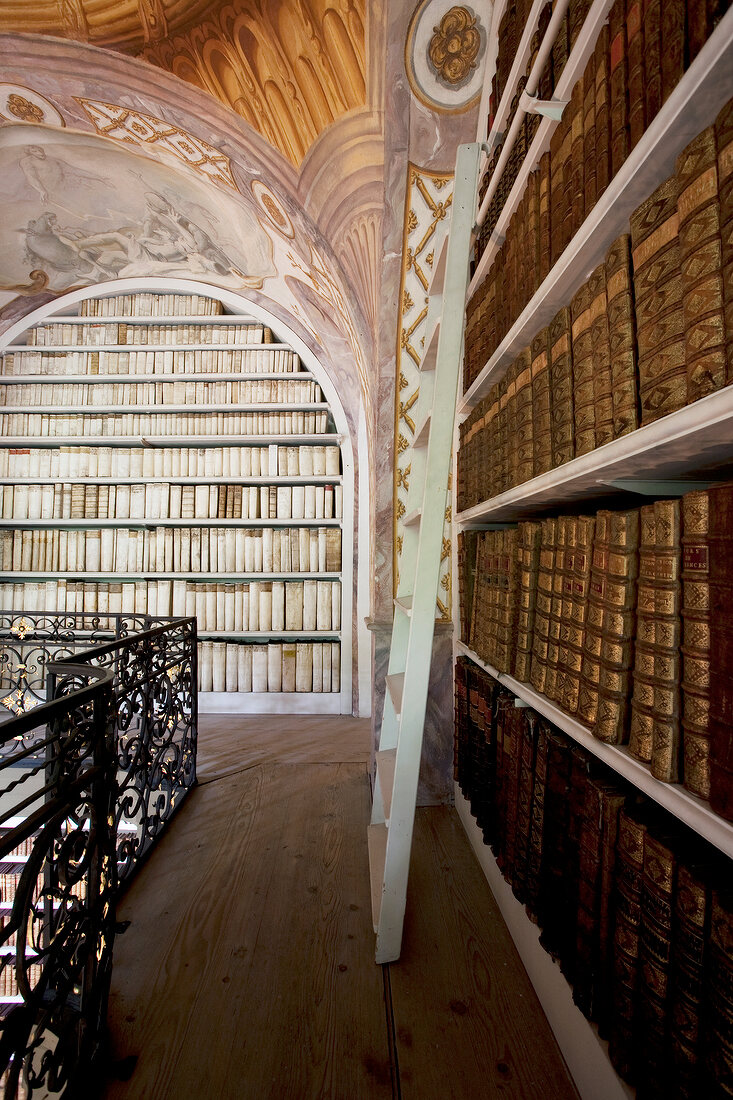 Interior of Castle St. Emmeram, Bavaria, Germany