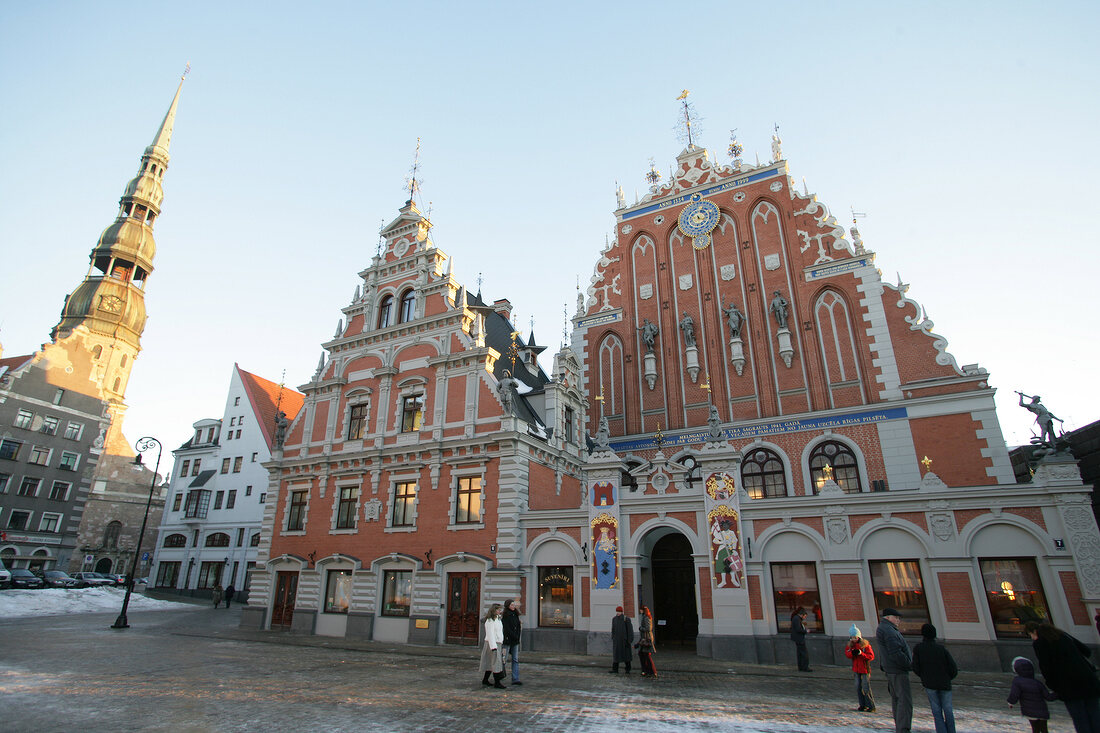 Schwarzhäupterhaus Riga Lettland