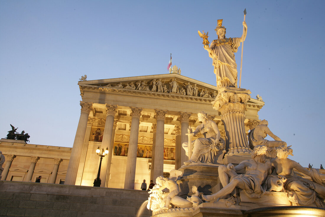 Parlament Wien Österreich