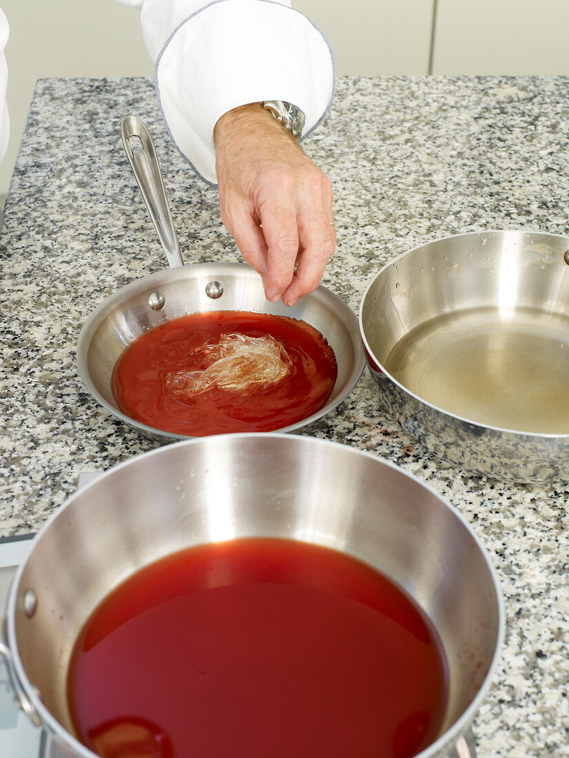 Preparation of gazpacho