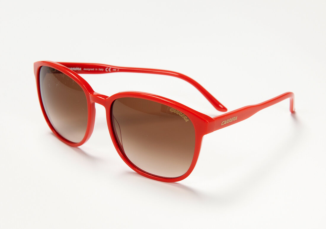 Sonnenbrille, orange-rot von Carrera 