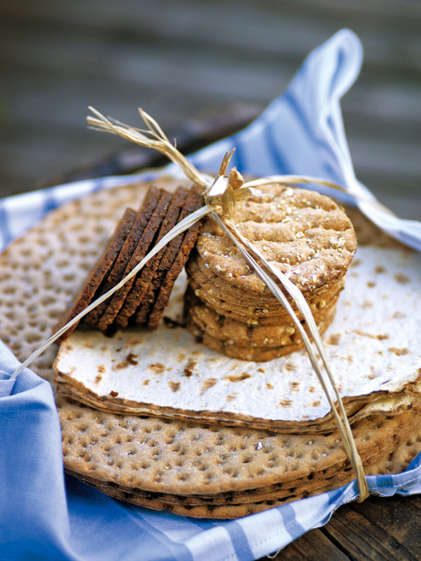 Büfetts, Verschiedene Sorten Knäckebrot