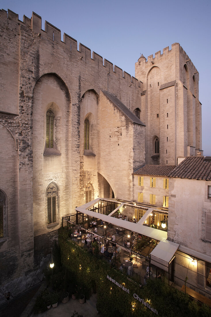 Restaurant Christian Etienne in Palais des Papes, Avignon, France
