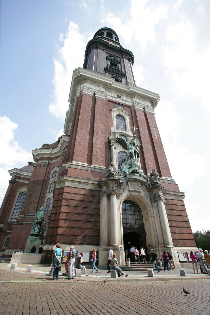 St Michaelis Kirche Hamburg Deutschland