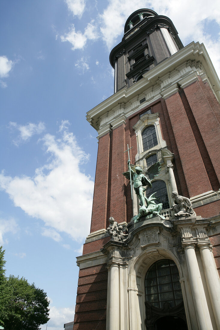 St Michaelis Kirche Hamburg Deutschland