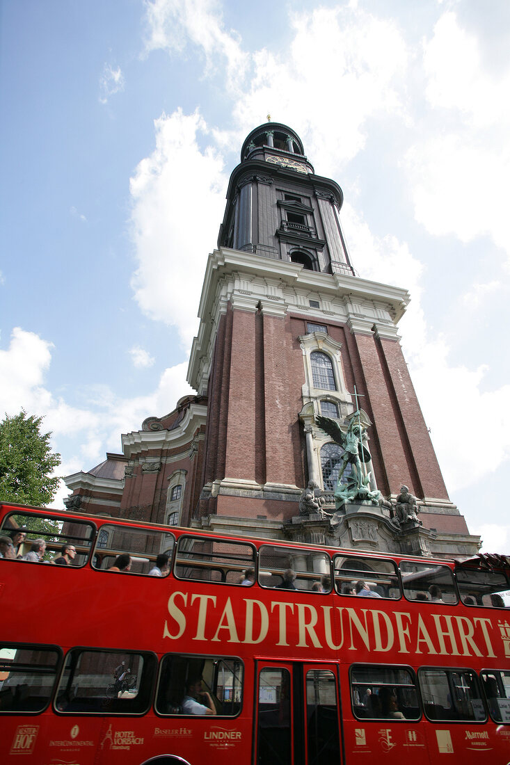 St Michaelis Kirche Hamburg Deutschland