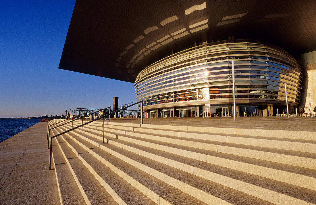 New Opera House in Holmen, Christianshavn, Copenhagen, Denmark