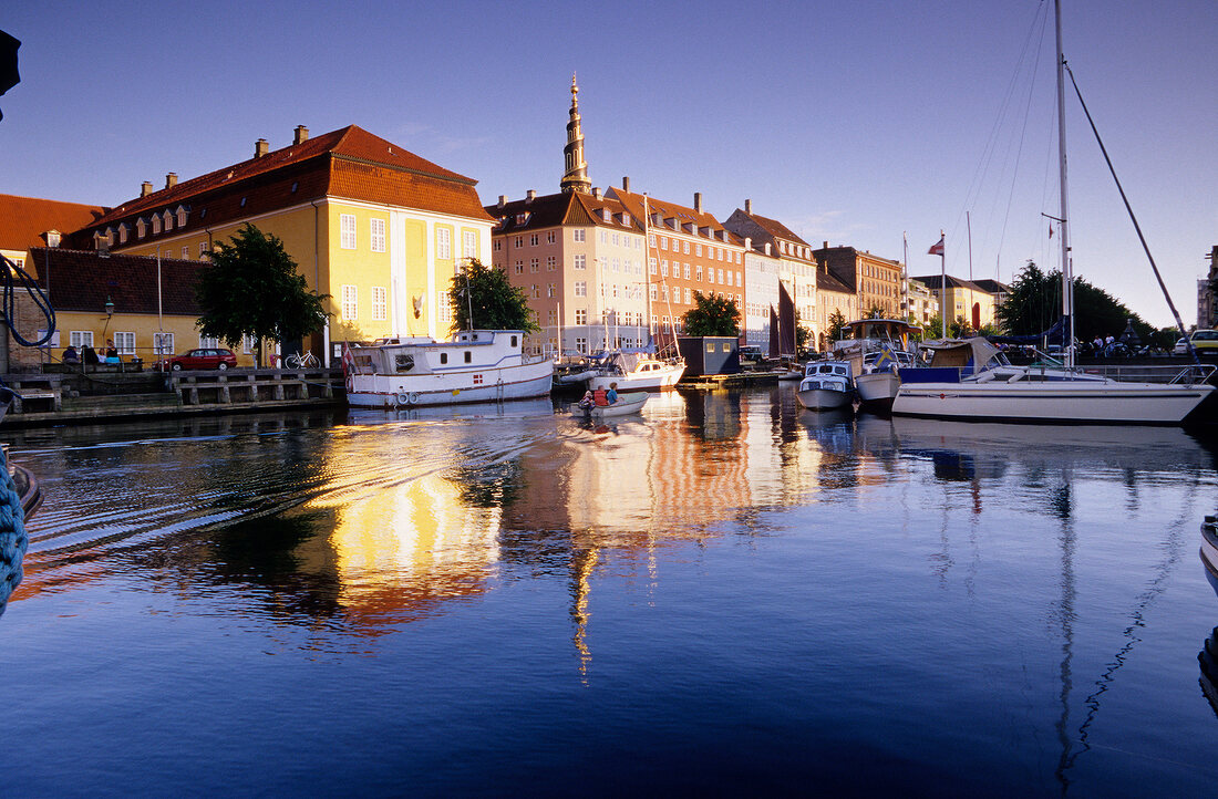 Blick vom Wilders Plads auf Christianshavns Kanal, Kopenhagen