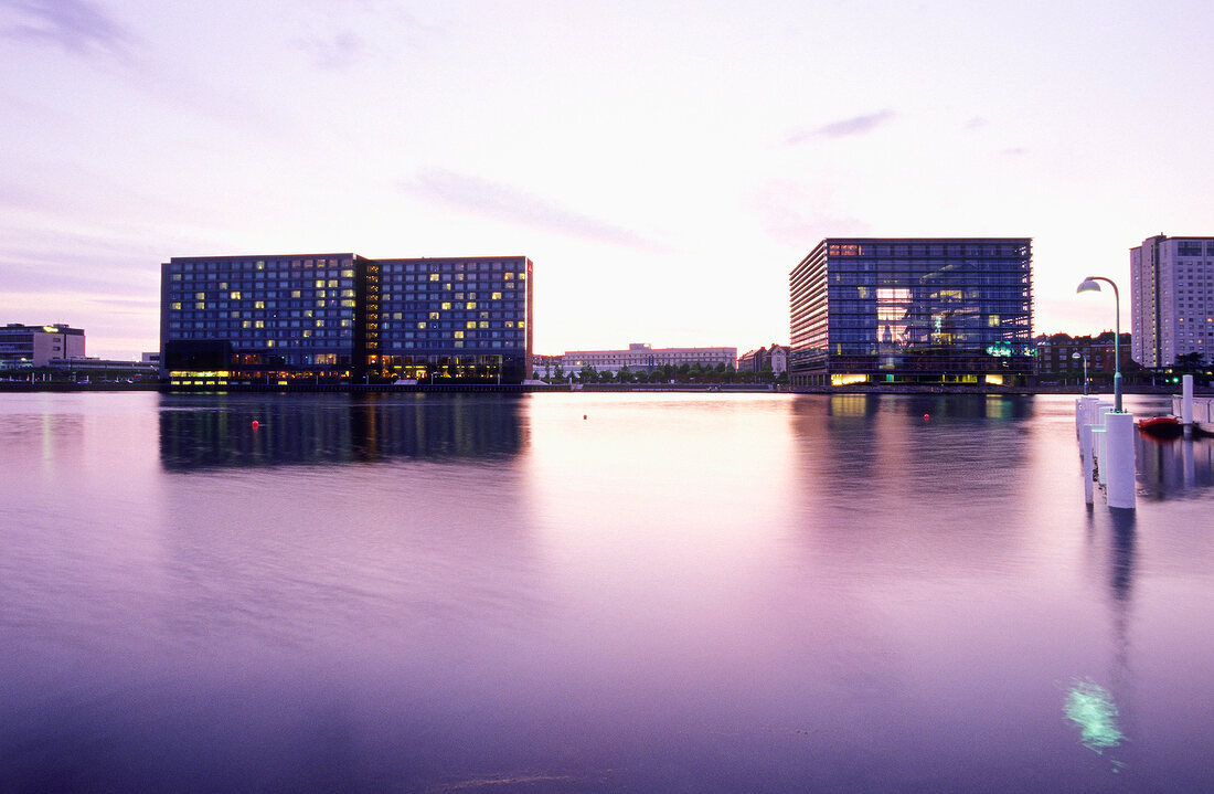 Blick über den Sydhavnen von Islands Brygge, Kopenhagen