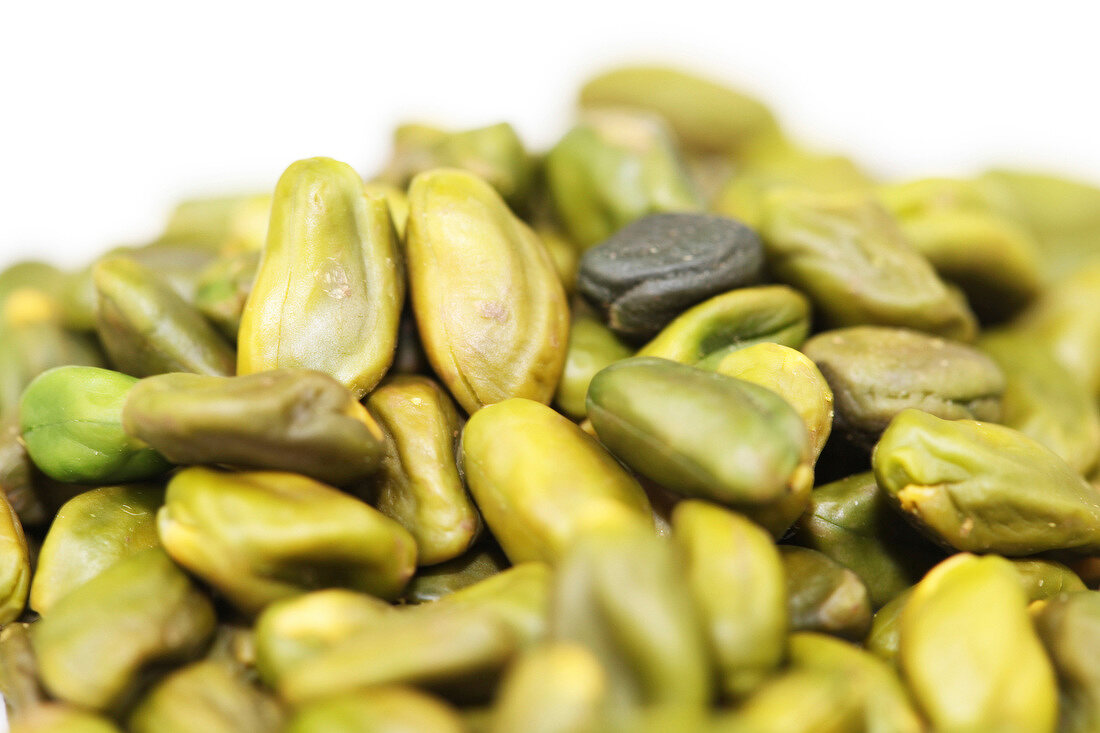 Close-up of pistachios