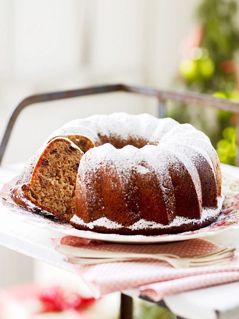 Gewürzgugelhupf zu Weihnachten