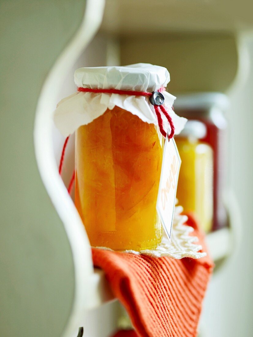 Marmalade with orange liqueur