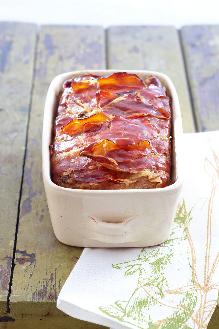 Meatloaf in casserole