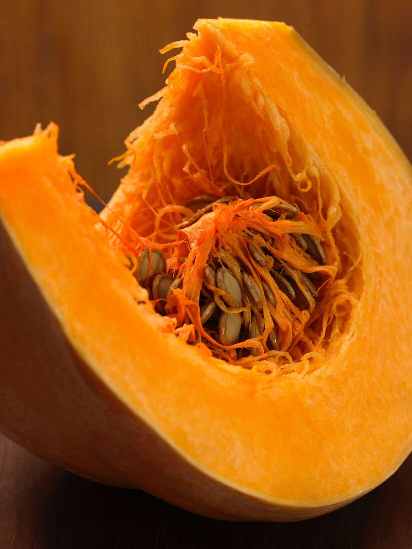 Close-up of orange pumpkin