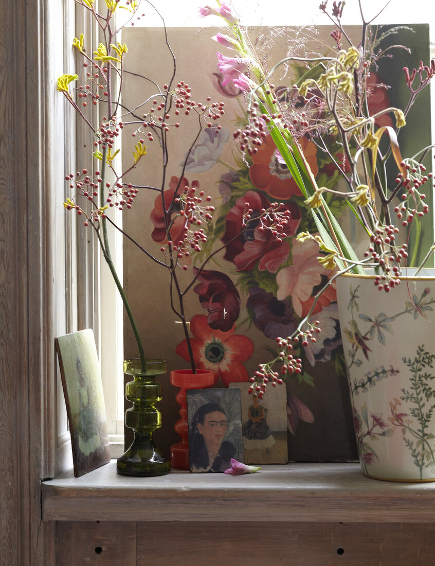 Vasen mit Blumen, Bild von Frida Kahlo