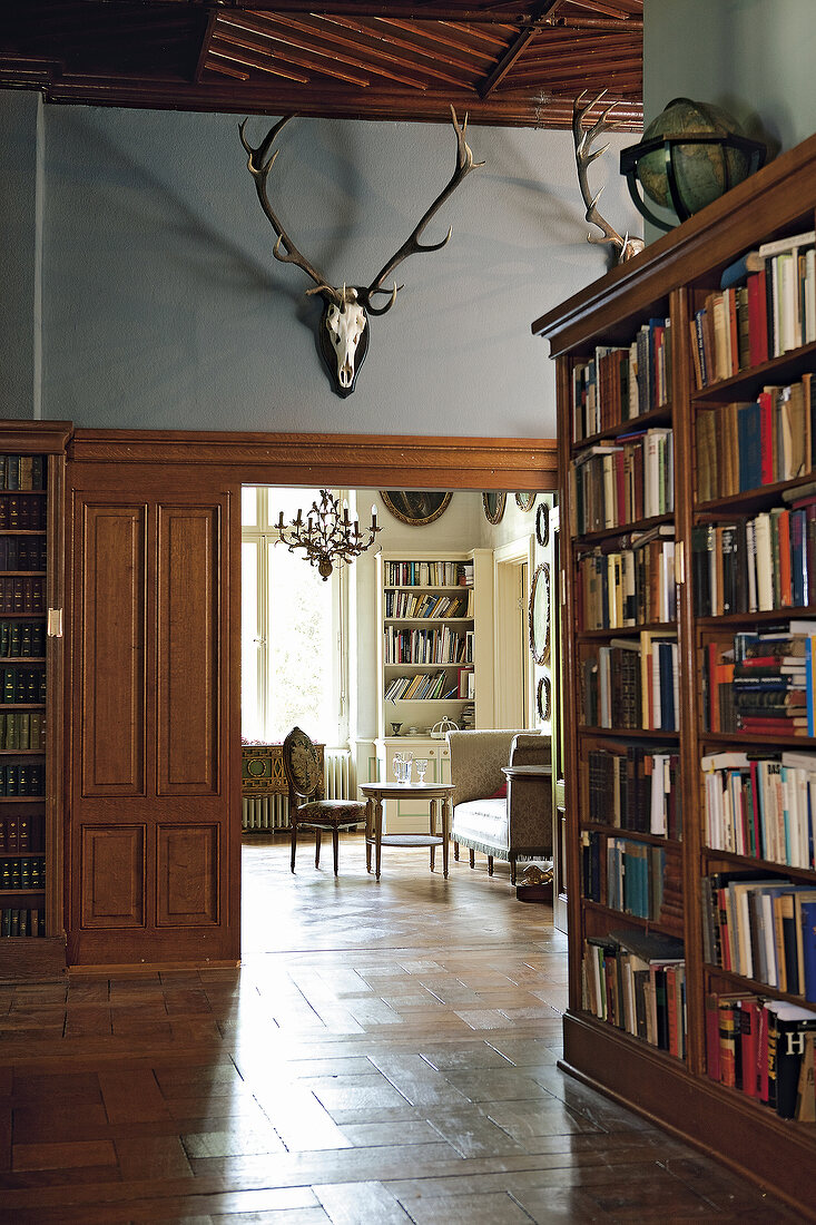 Bibliothek im Schloss Ippenburg 