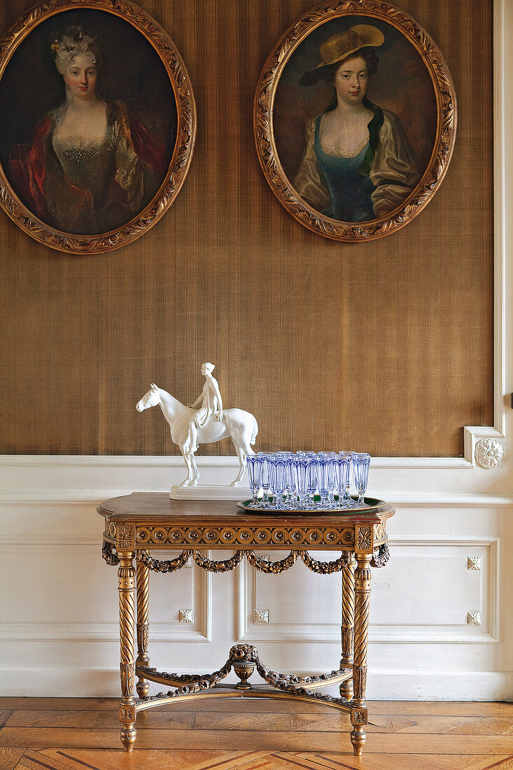 Side table in Schloss Ippenburg castle, Germany