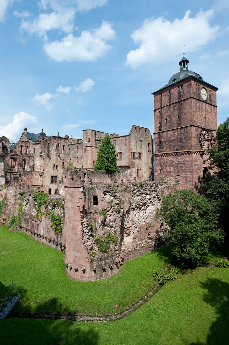 Heidelberg: Schlossruine. X 