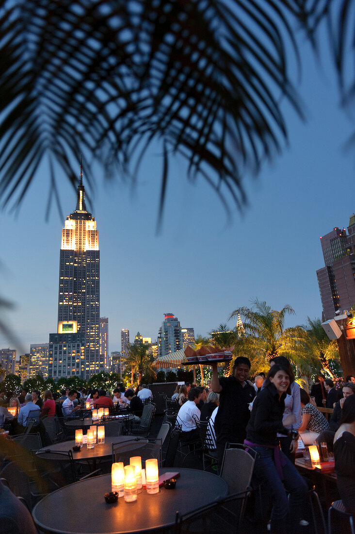 Rooftop Bar at 230 Fifth Avenue in New York, USA