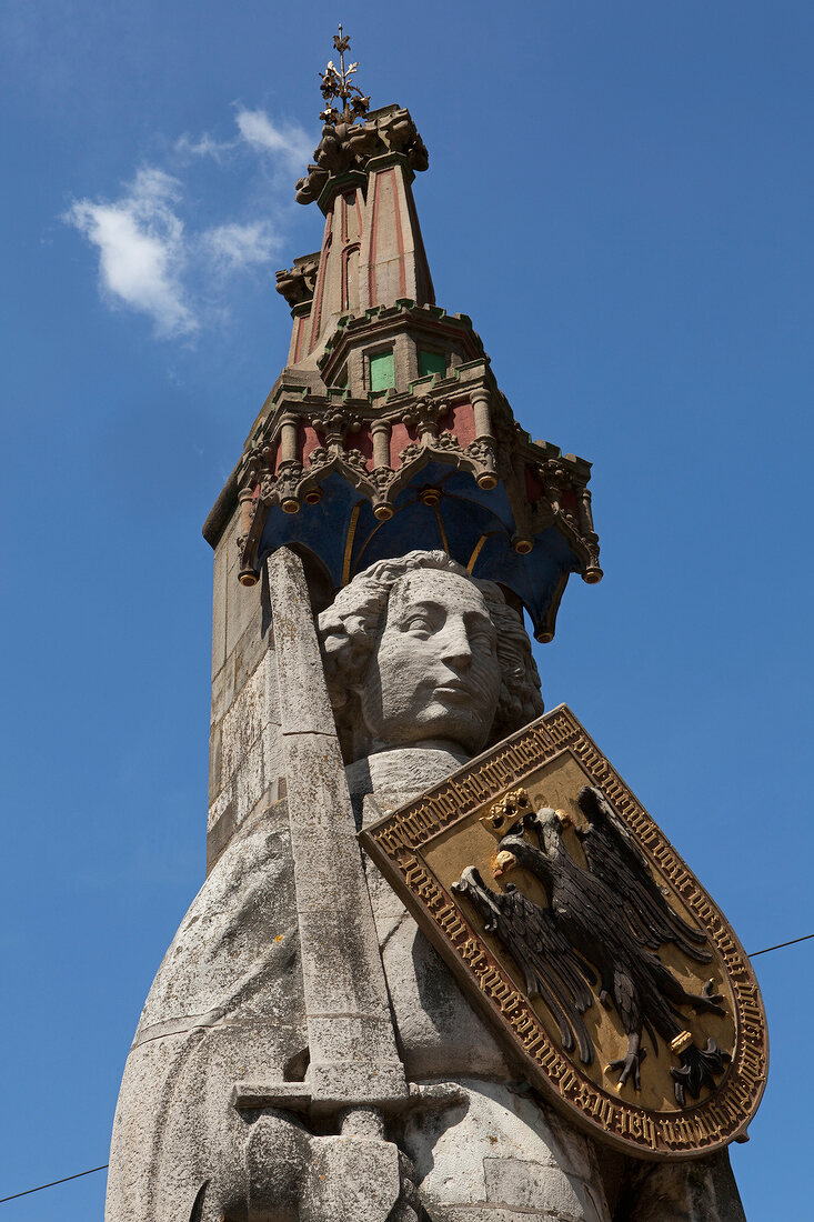 Bremen: Marktplatz, Bremer Roland. X 