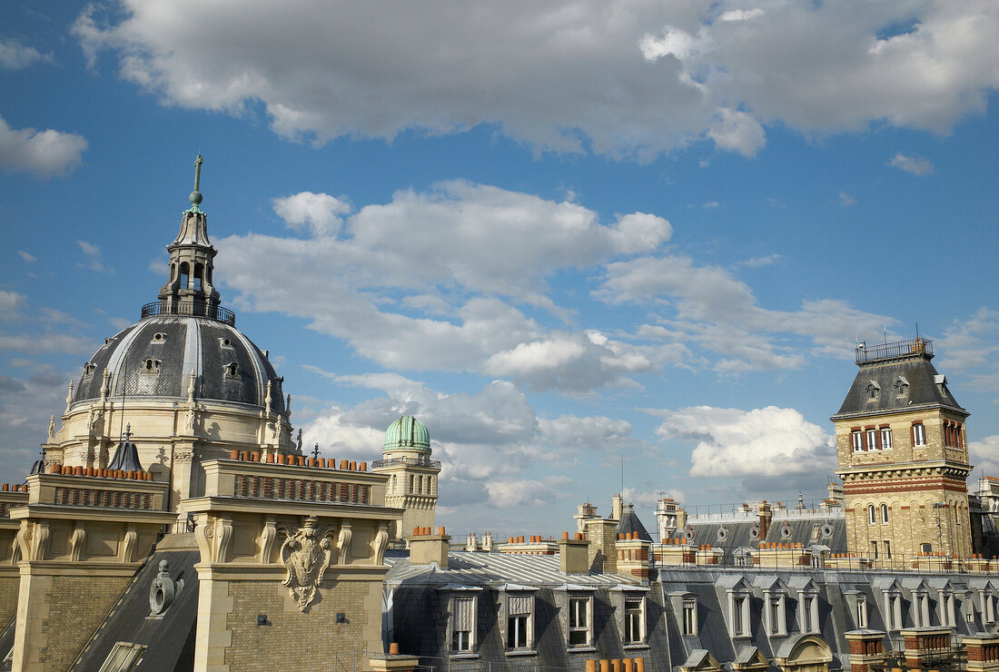 Paris: Quartier Latin, Sorbonne, Dach.