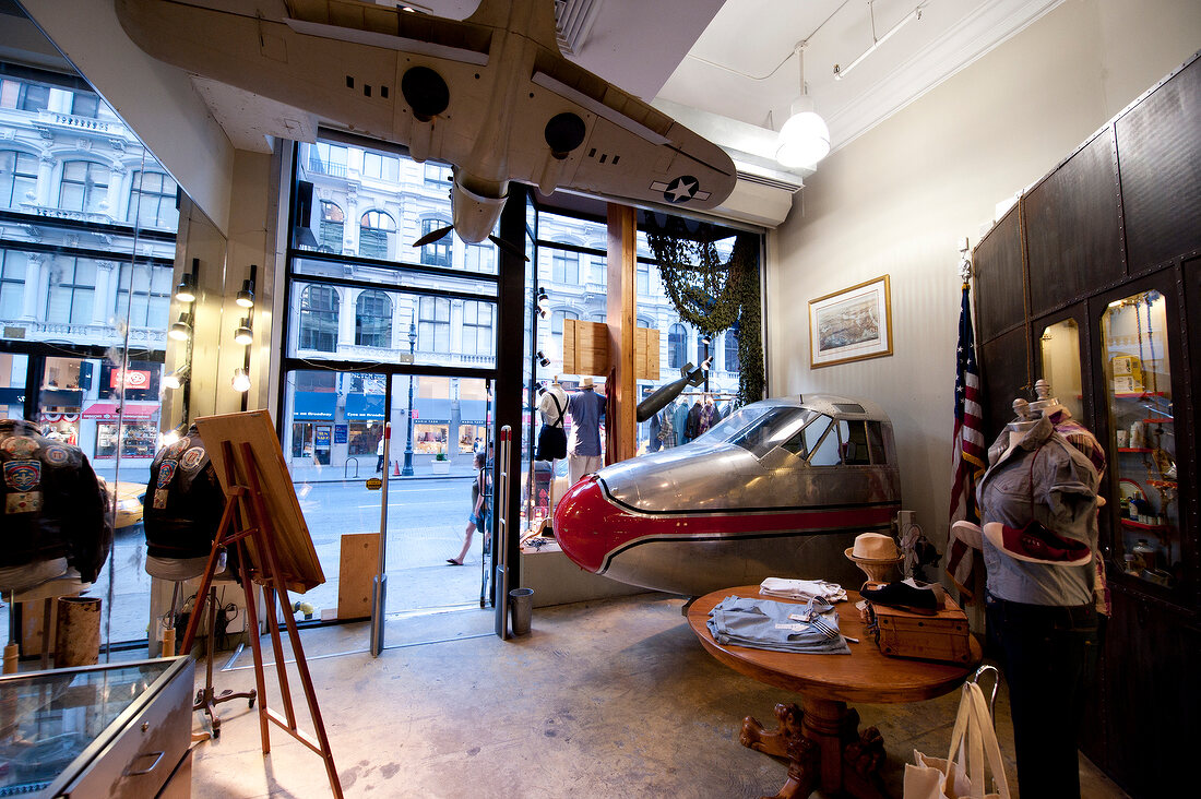 New York: Flugzeugmuseum in SoHo