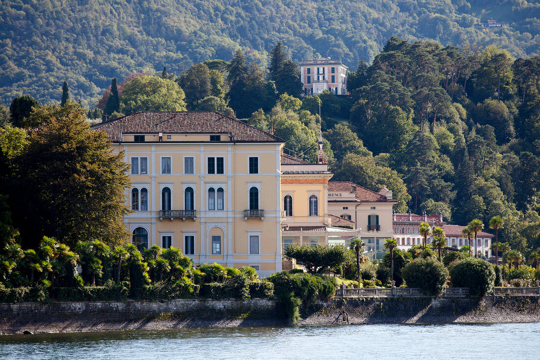 View of Grand Hotel Villa Serbelloni in Bellagio, Lake Como, Italy