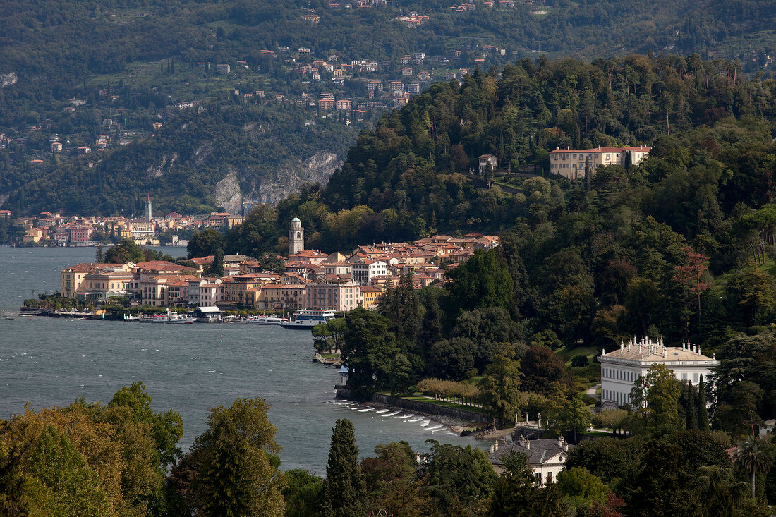 Comer See, Stadtansicht von Bellagio