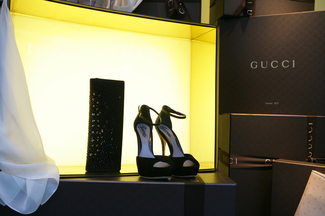 Gucci Shop in Mailand Italien