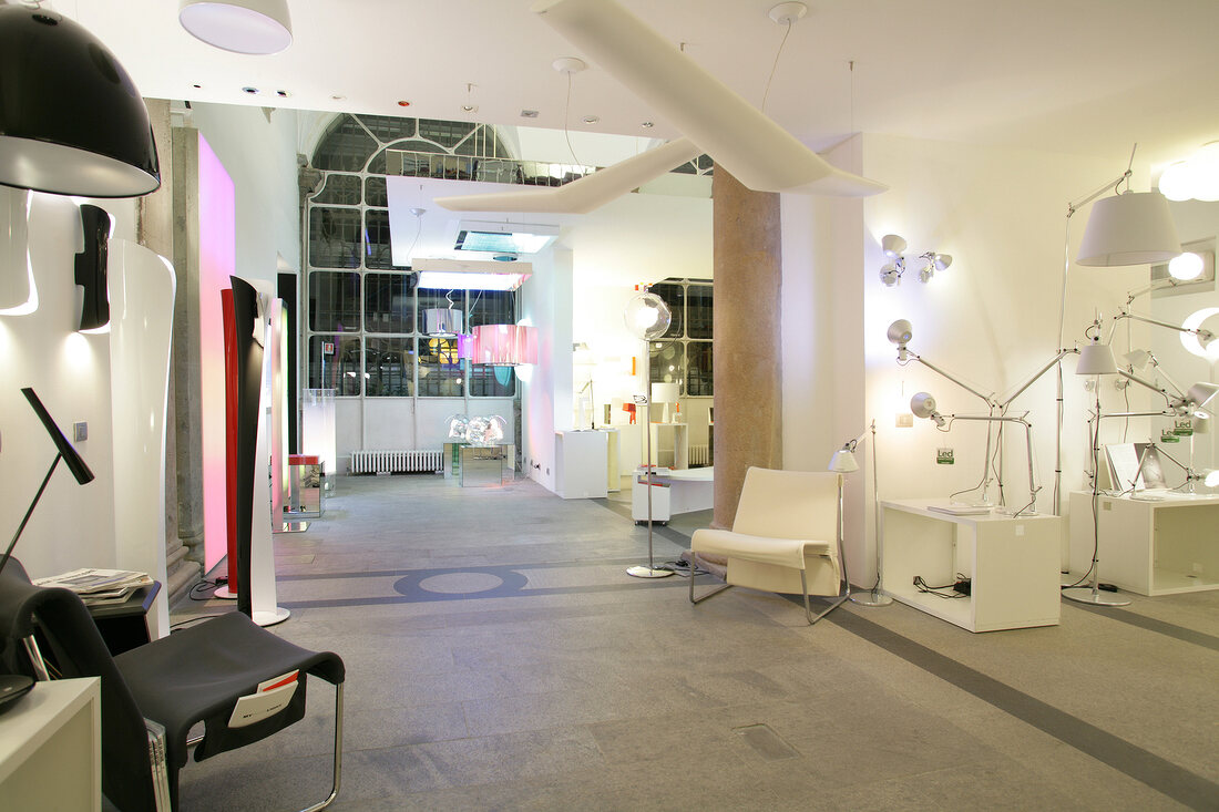 Artemide Shop in Mailand Italien