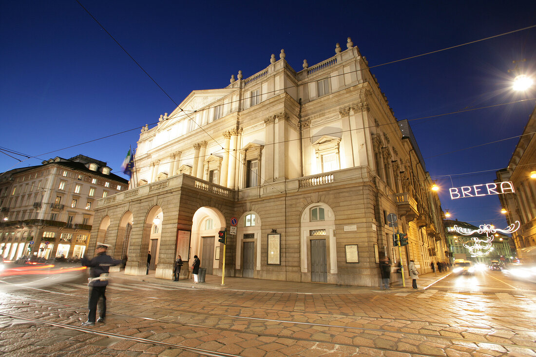 Teatro alla Scala Opernhaus Kultur in Mailand