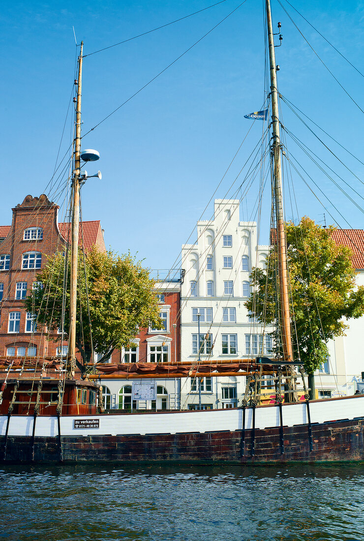 Lubeck Travelodge Sailboat building, Baltic Sea Coast