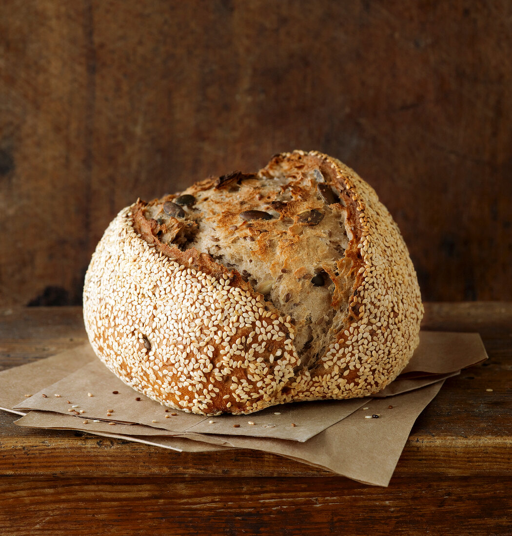 Brot,  Schnelles Vierkornbrot