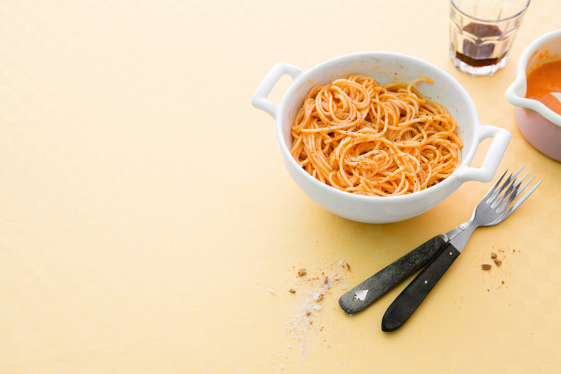 Kochen für Faule, Pasta mit Crema di Peperoni