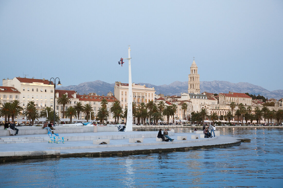 View of Split cityscape, Croatia