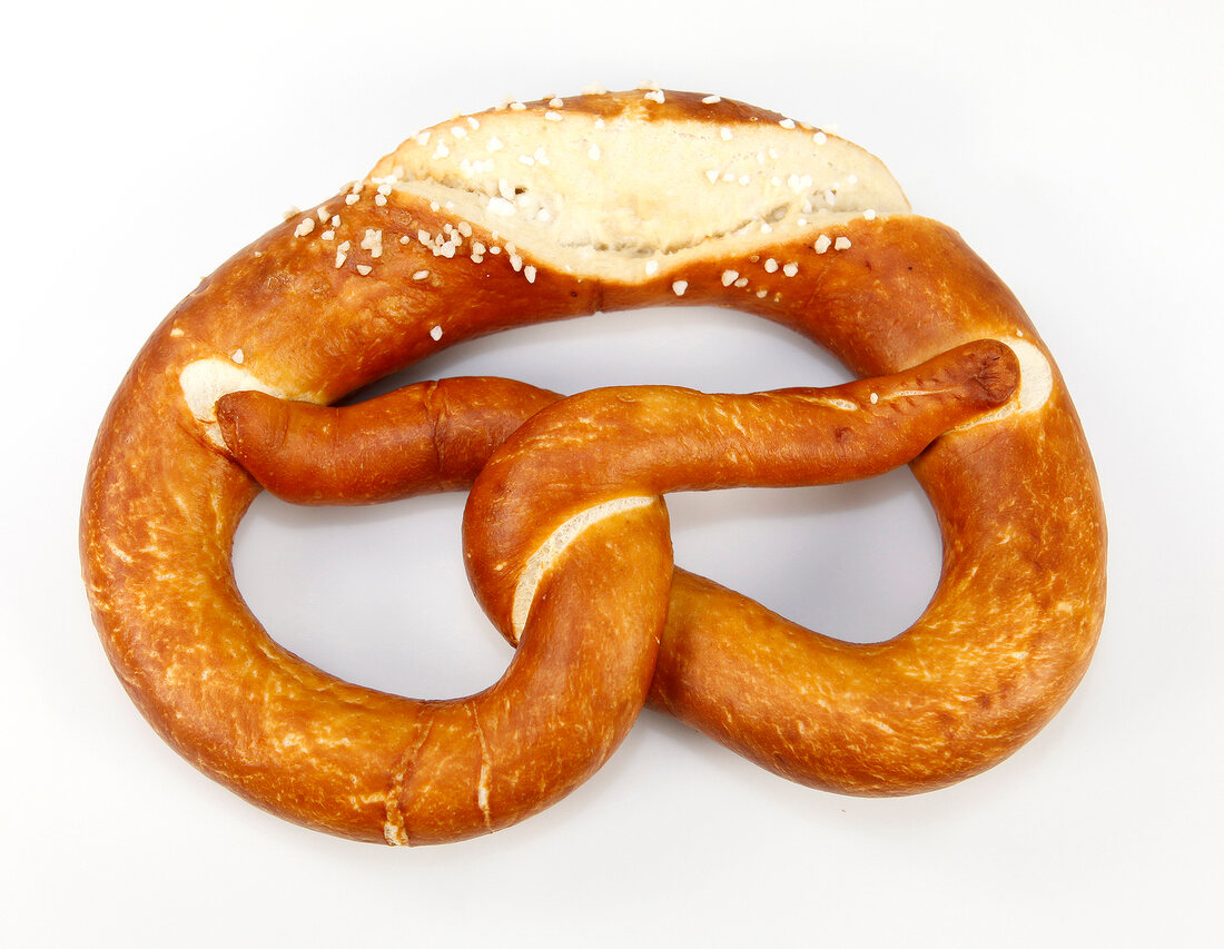 Laugenbrezel, Freisteller. X 