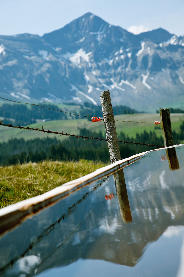 View of Alps in Tannhorn, Entlebuch, Lucerne, Switzerland