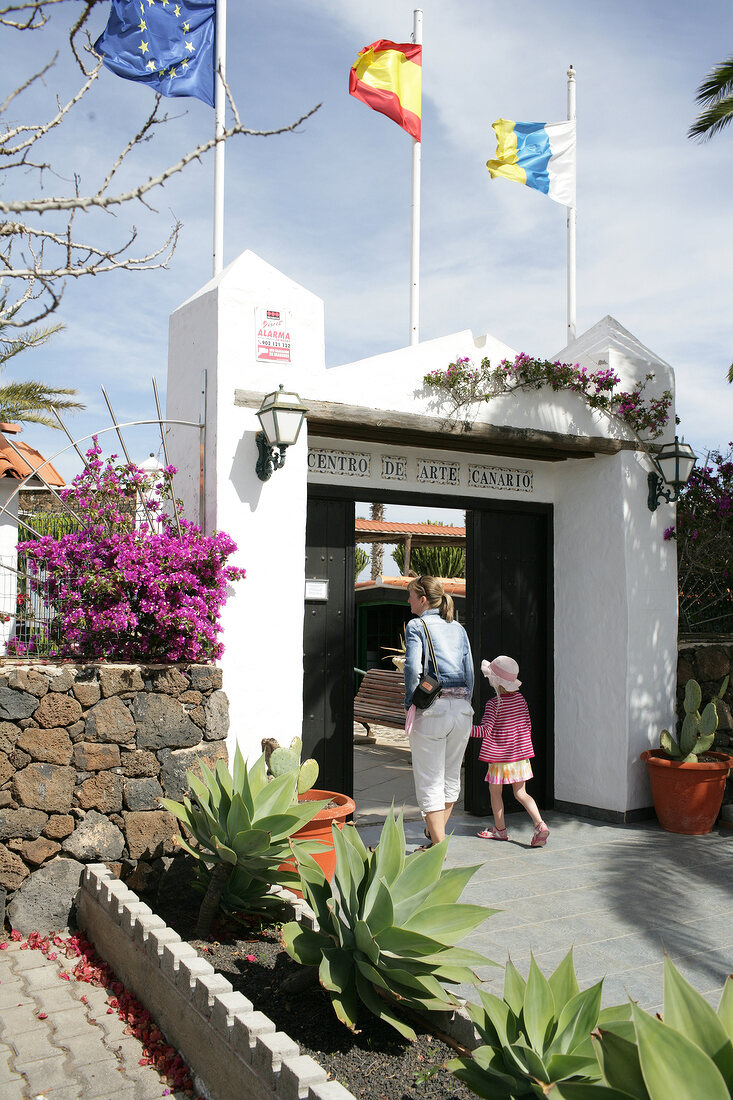 Centro de Arte Canario in La Oliva Fuerteventura Spanien
