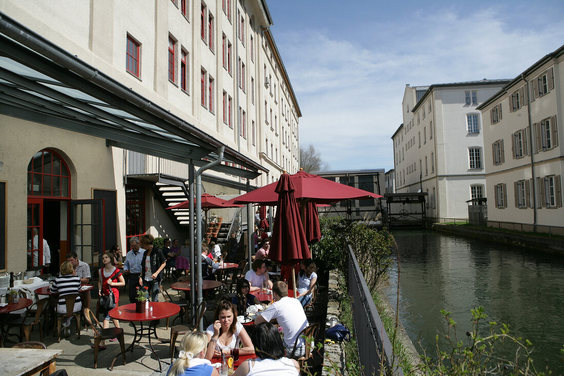 Dinzler in der Kunstmühle Restaurant Rosenheim Bayern