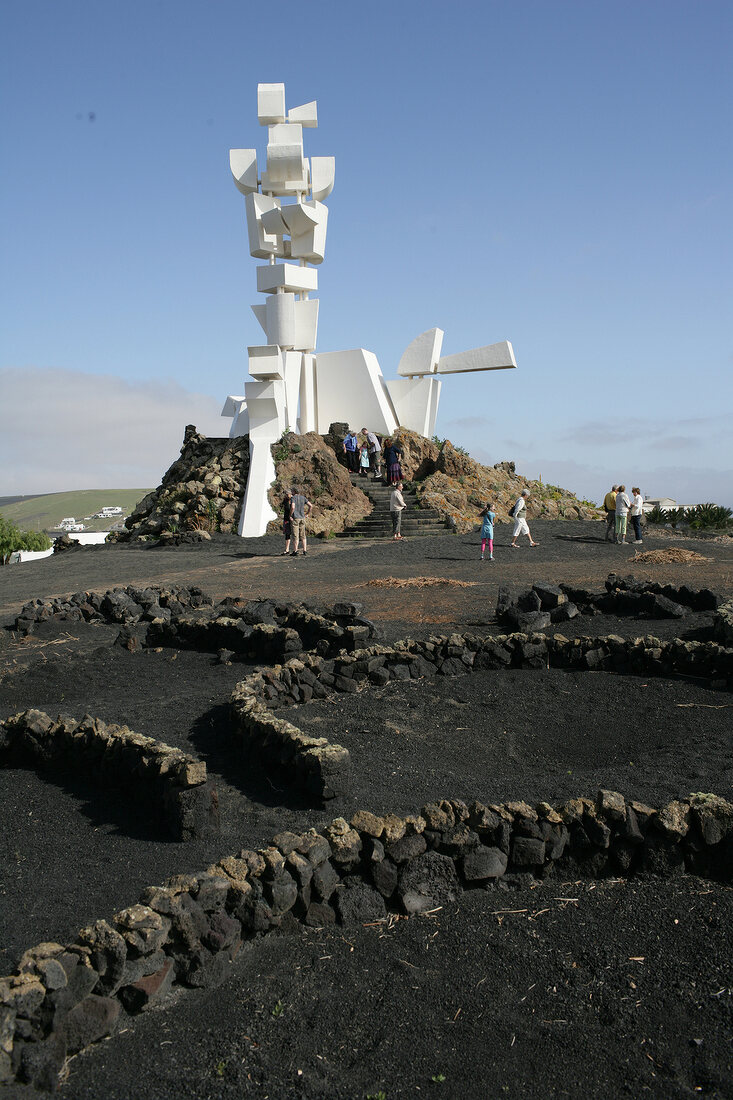 Skulptur von César Manrique Lanzarote Spanien