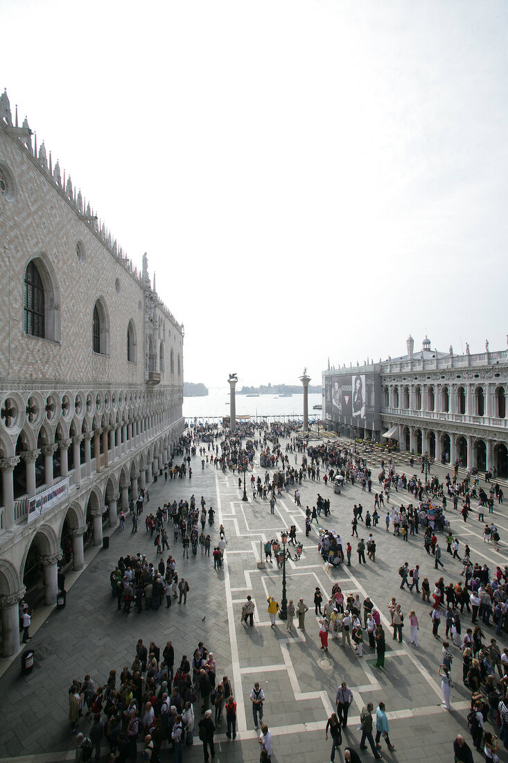 Markusplatz Venedig Venetien