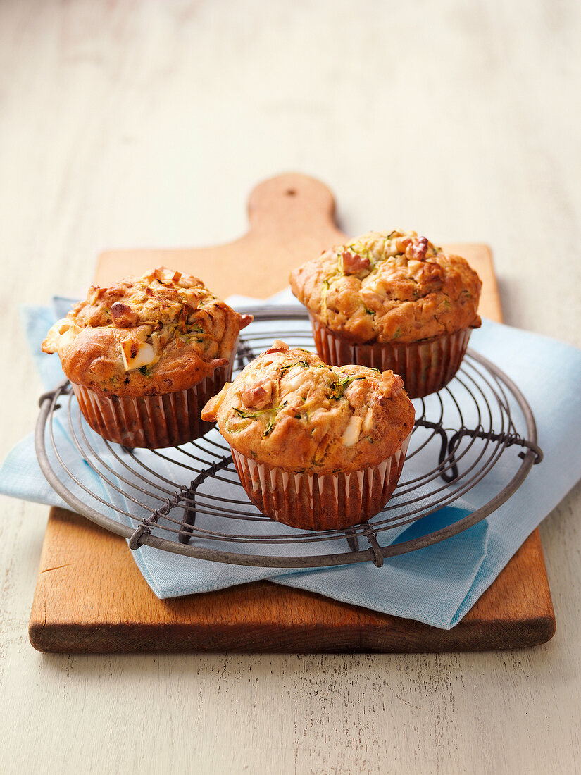 Familien-Ernährungsbuch, Zucchini-Muffins